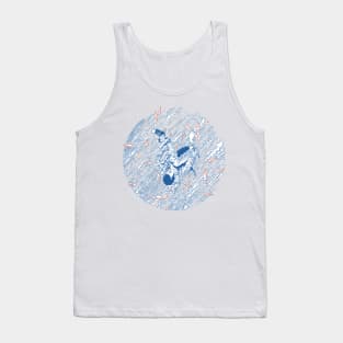 Obscured by Clouds (blue) Tank Top